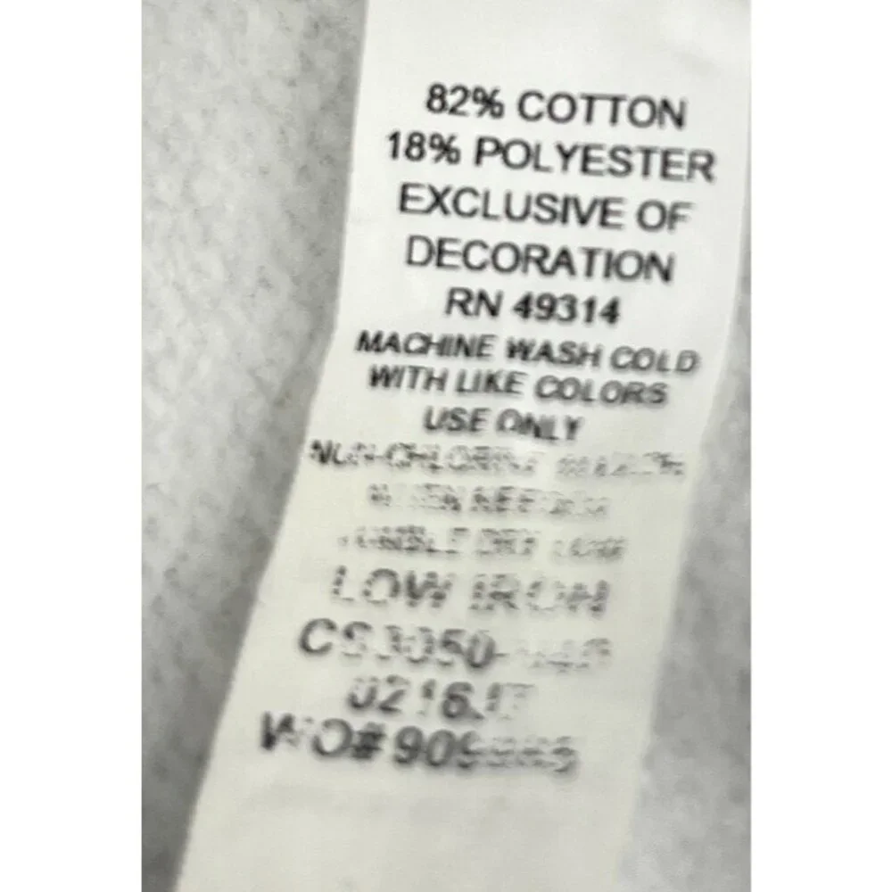 Vintage Champion Reverse Weave Sweatshirt Mens Small Gray Fleece Heavyweight - Picture 8 of 9